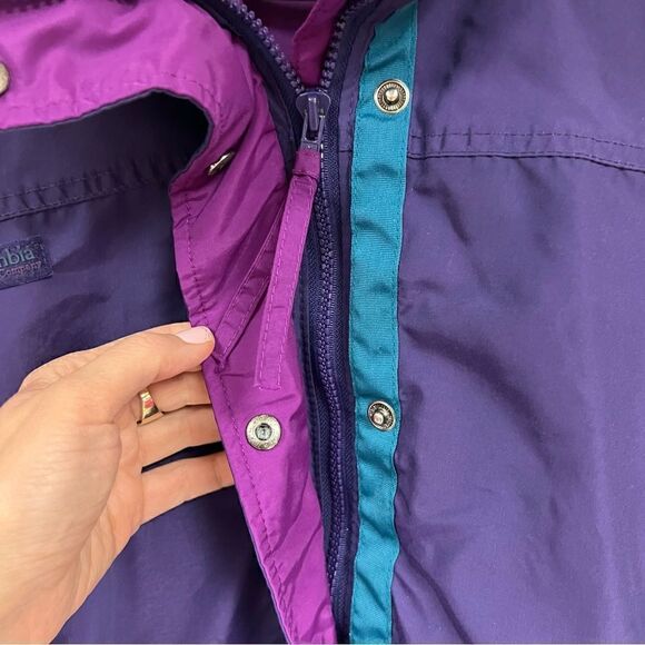 Columbia vintage bugaboo 90s windbreaker Sz M - Picture 7 of 7